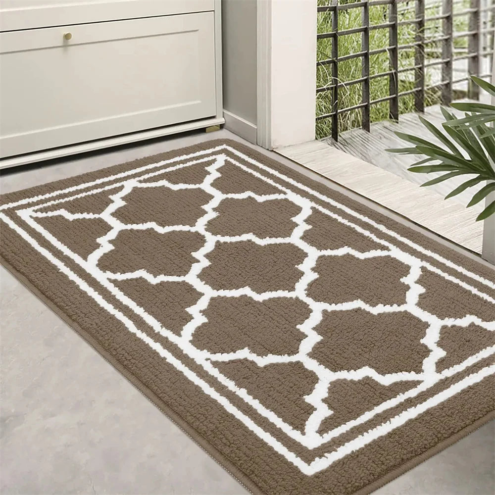 Retika Non-Slip Door Mat - Absorbent Entrance Rug for Indoor & Outdoor Use