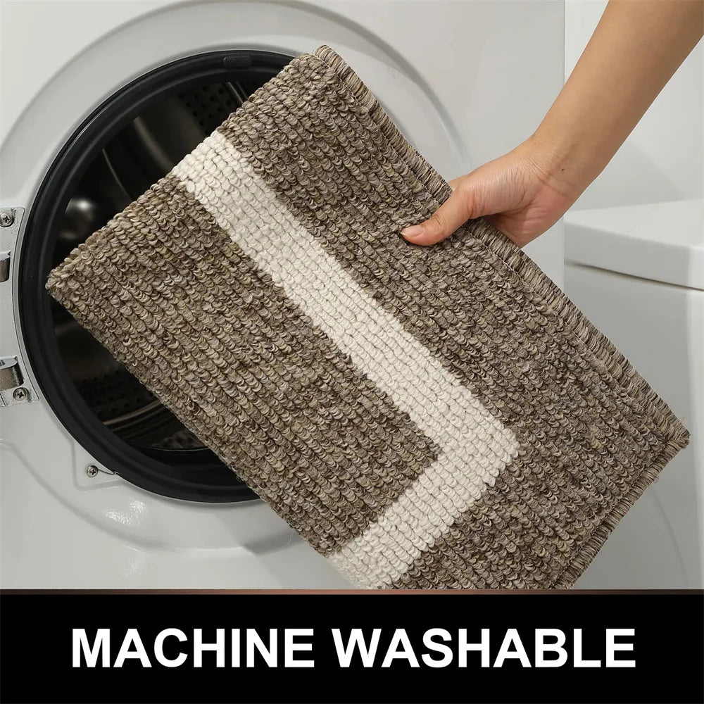 Retika Non-Slip Door Mat - Absorbent Entrance Rug for Indoor & Outdoor Use