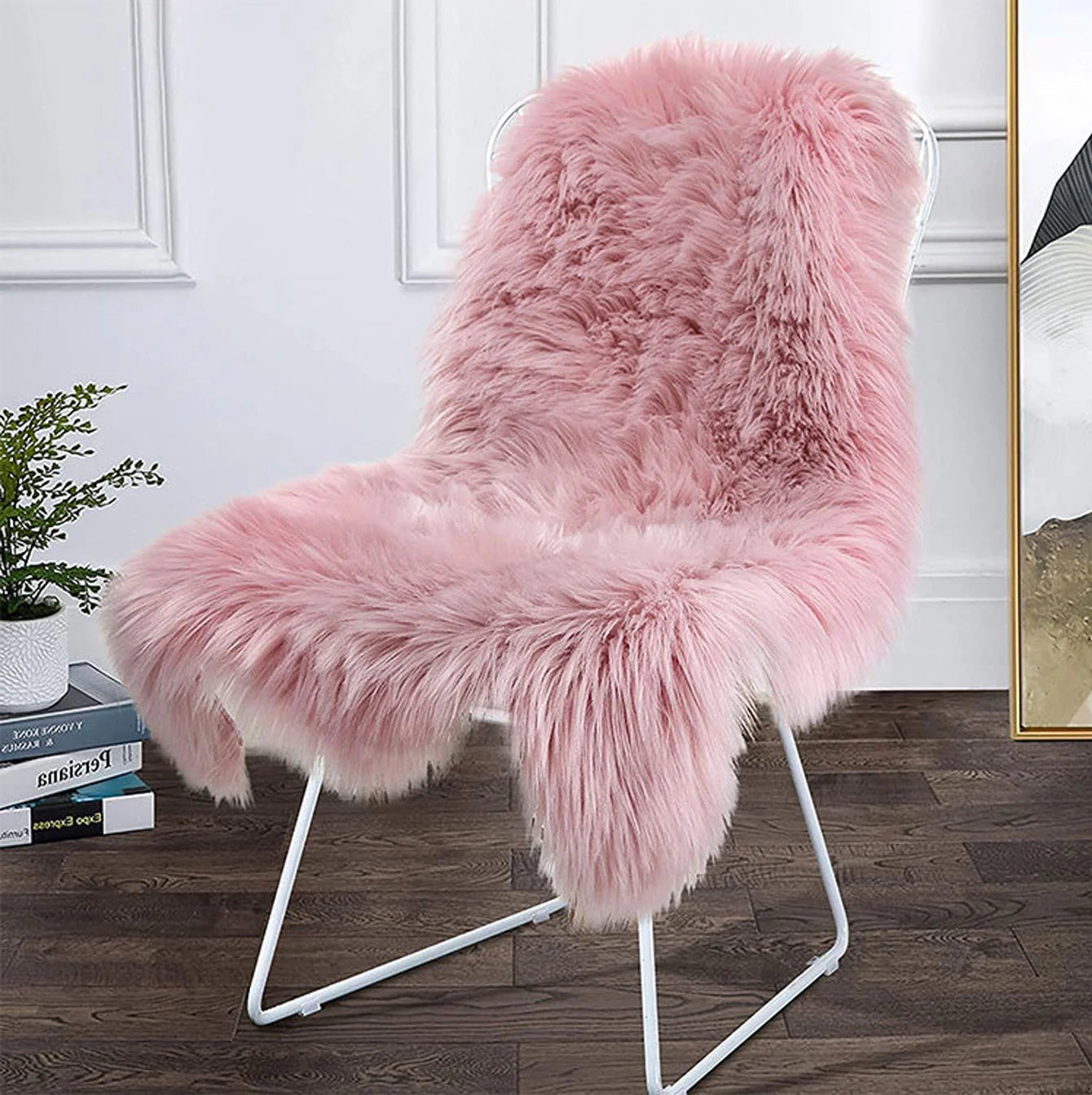 Cameron Plush Shag Carpet - Soft Fluffy Floor Mat for Living Room & Bedroom