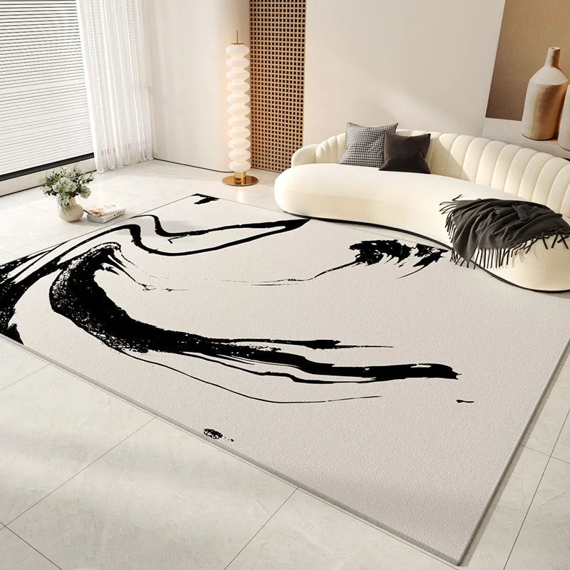 Suki Plush Area Rug - Soft Fluffy Carpet for Living Room & Bedroom