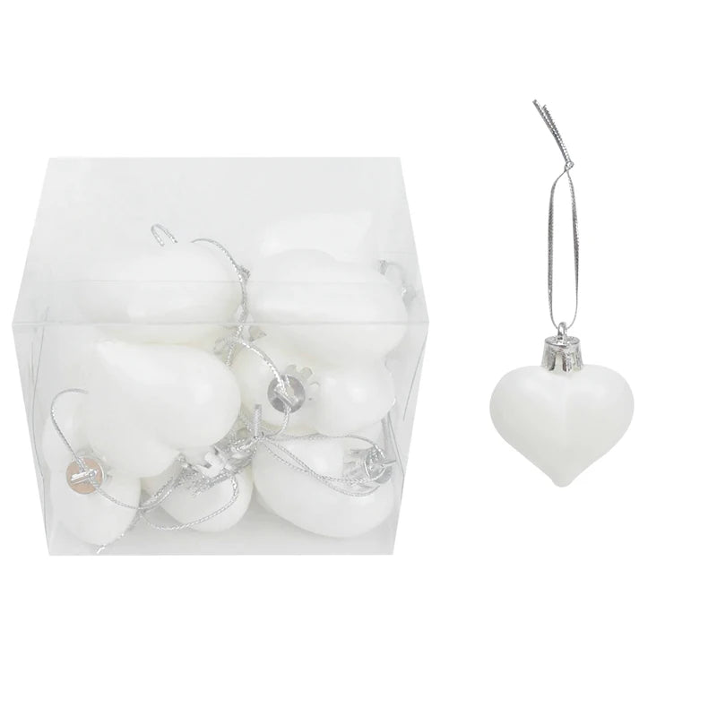 Boules de Noël incassables de 4 cm - Lot de 36 pièces