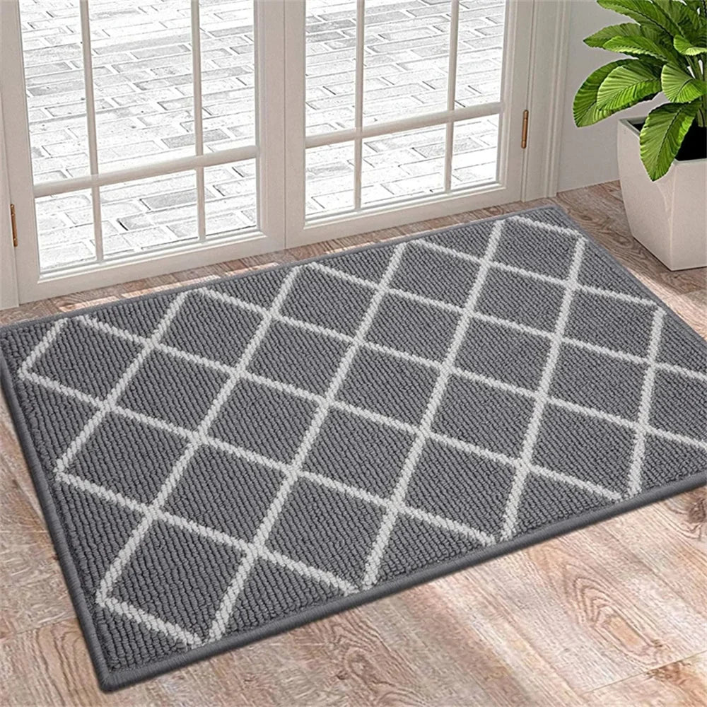 Retika Non-Slip Door Mat - Absorbent Entrance Rug for Indoor & Outdoor Use