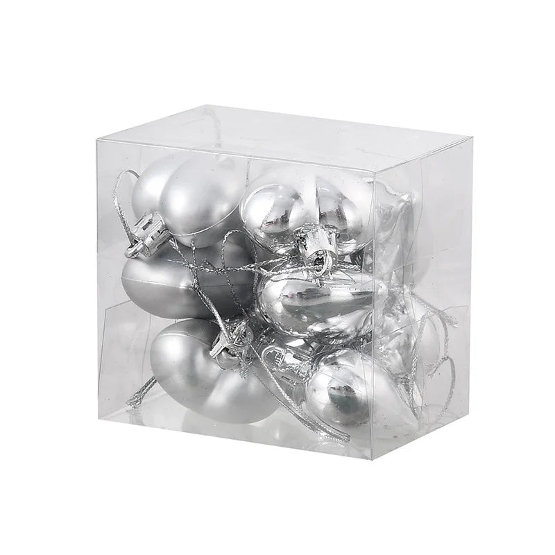 Décorations suspendues en forme de cœur - Décorations pour la Saint-Valentin et le sapin de Noël