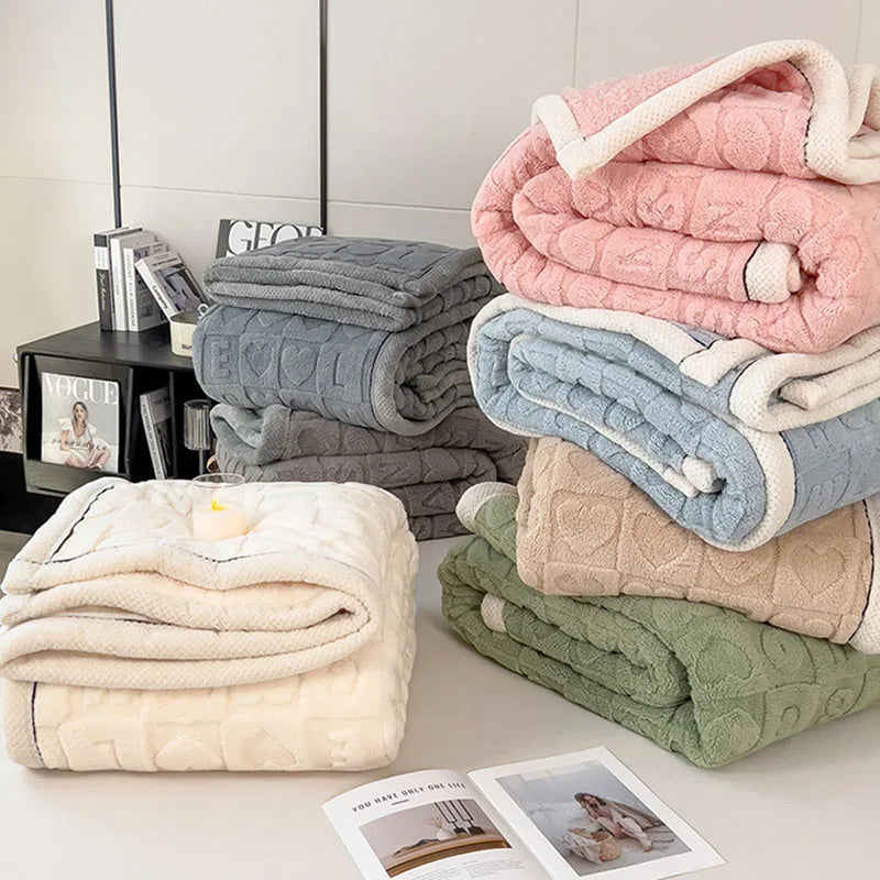 Cosmos Premium Taffeta Velvet Blanket - Double-Sided Plush Throw