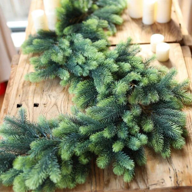 Casandra Premium Christmas Tree Garland - 180cm Artificial Pine Wreath Decor