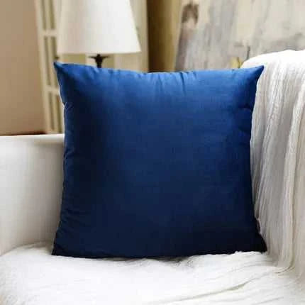 Gardenia Velvet Cushion Cover - Solid Color Throw Pillow Case 14:201450919#1;5:201298983#30x50cm Cushion Covers