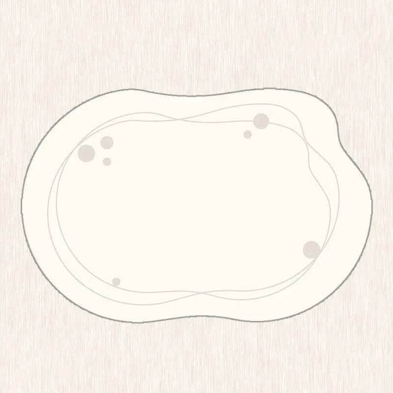 Mono Irregular Pattern Luxury Carpet - Living Room Rug 14:29#SXB-008;5:202720808#80X120CM (2.6X3.9FT Carpets