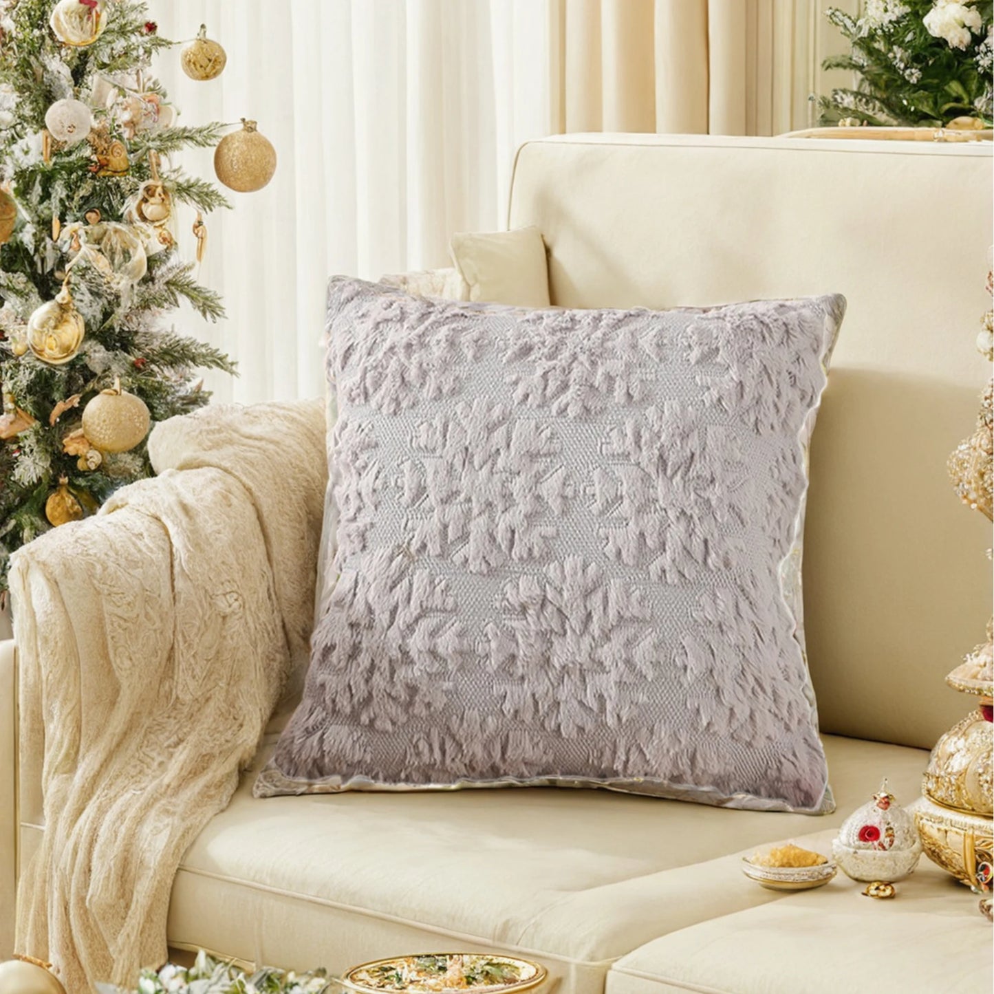 Casanova Nordic Christmas Pillow Covers - Minimalist Sofa Cushion Covers