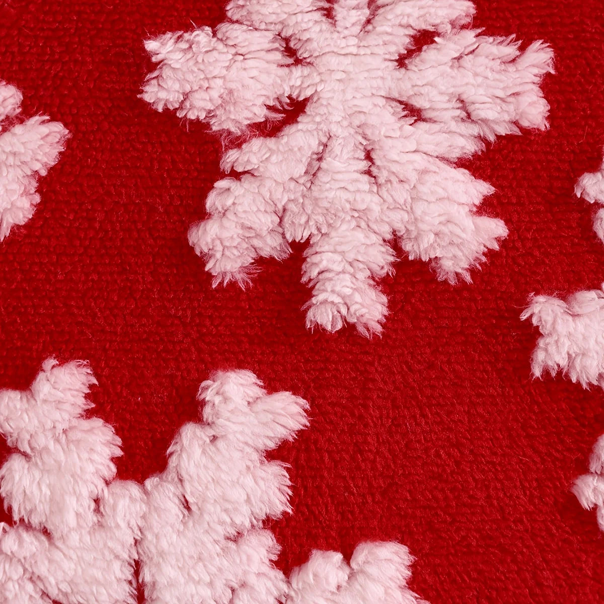 Lumi Christmas Snowflake Pillow Cover - Plush Jacquard