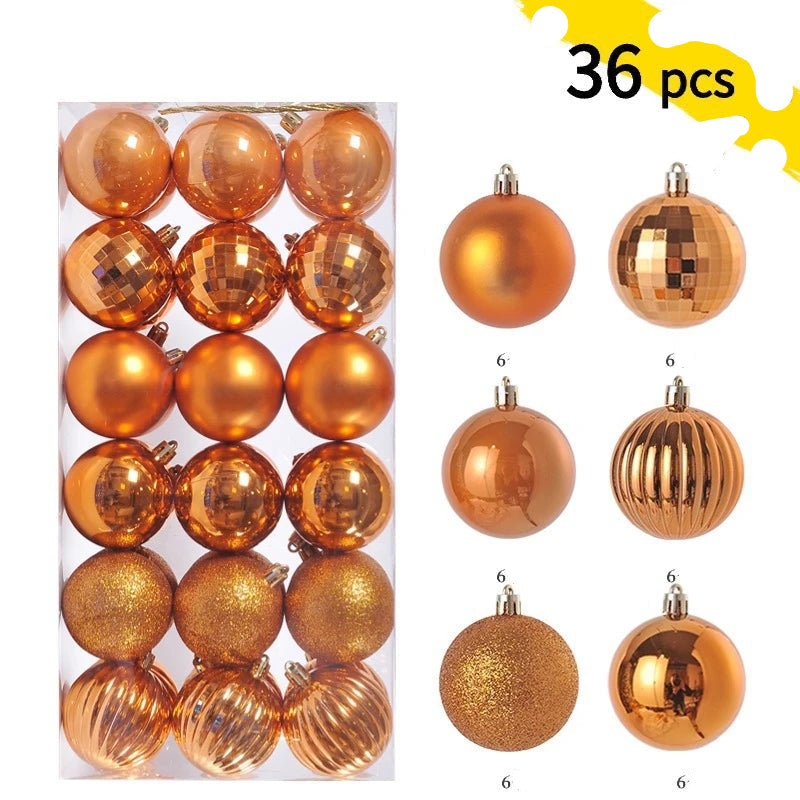 Morris Shatterproof Christmas Ball Ornaments - 30mm & 40mm Safe Holiday Tree Decorations