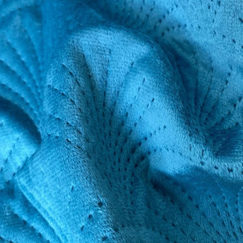 Fann Velvet Cushion Cover - Shell Pattern Double Sided Pillowcase