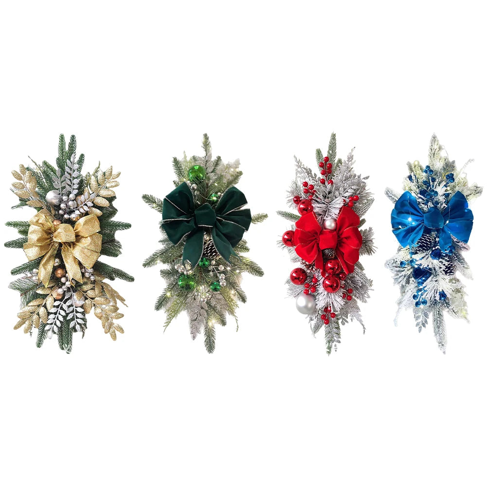 Kaira Premium Christmas Garland - Festive Holiday Door & Window Decor