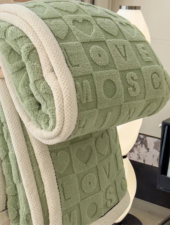 Cosmos Premium Taffeta Velvet Blanket - Double-Sided Plush Throw