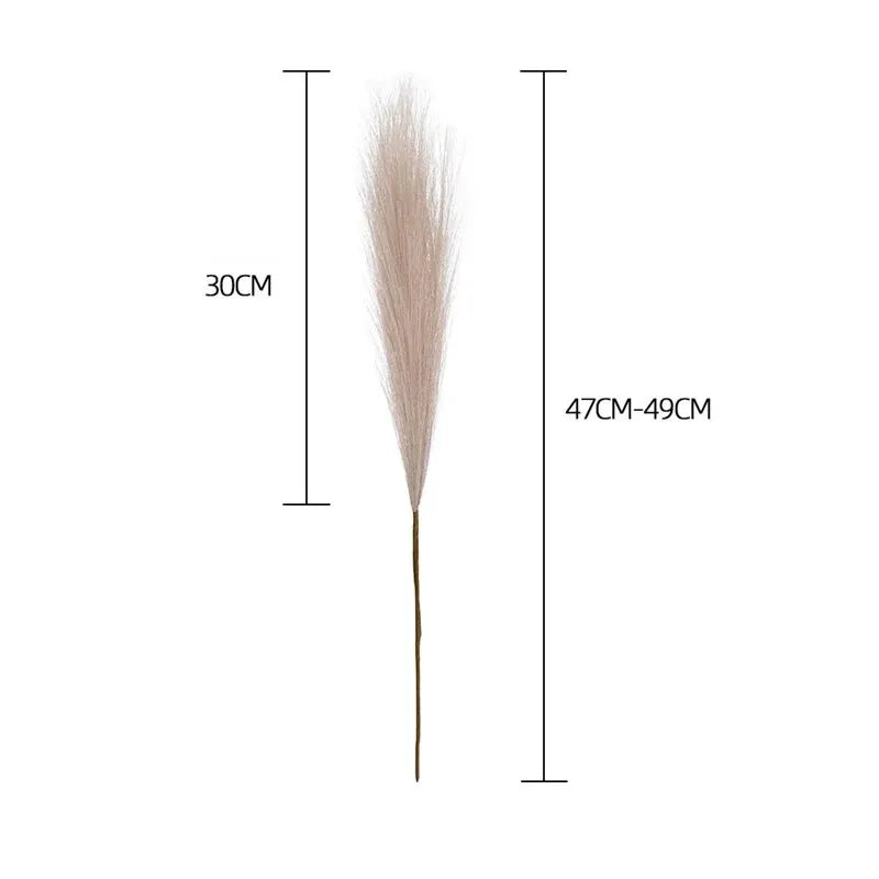 Lydia artificial reed grass white pampas single stem natural look