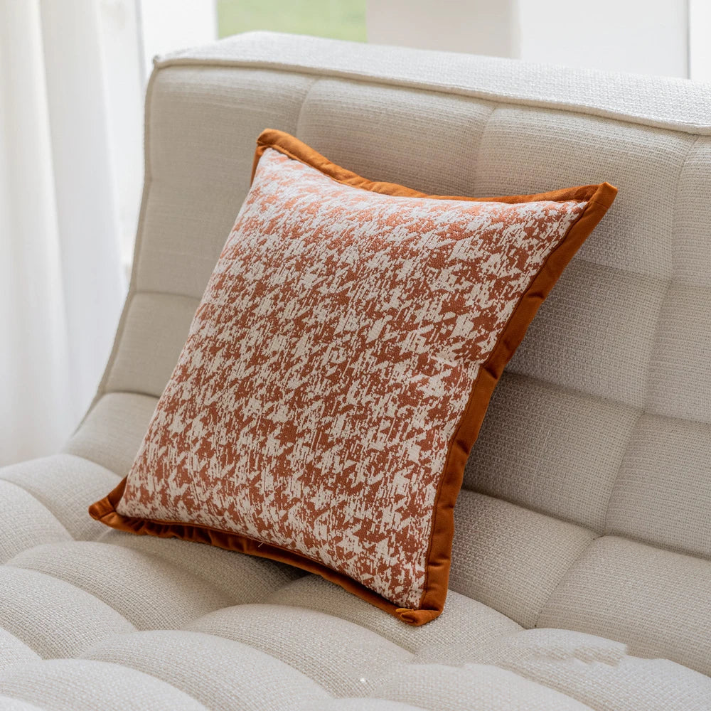Vern Chenille Cushion Cover 45x45cm - French Style Sofa Pillow Case
