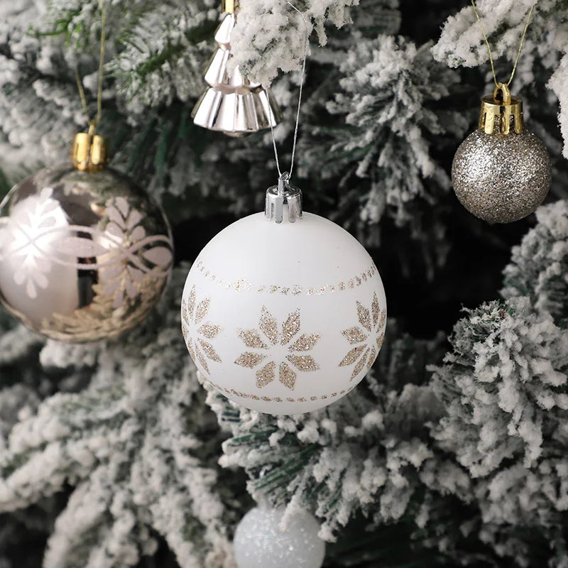 Bella Christmas Ball Ornaments Champagne - Premium Holiday Tree Decoration