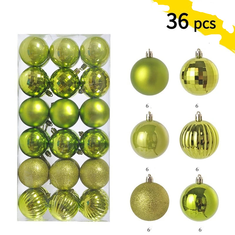 Morris Shatterproof Christmas Ball Ornaments - 30mm & 40mm Safe Holiday Tree Decorations