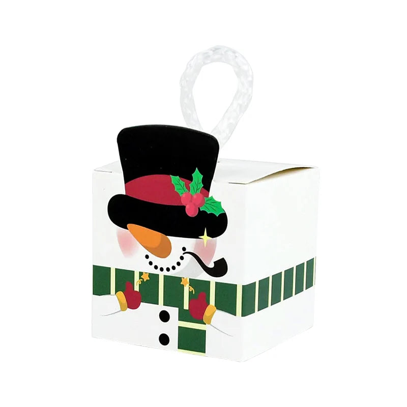 Luna Christmas Tree Gift Boxes (10pcs) - Holiday Cookie & Candy Packaging