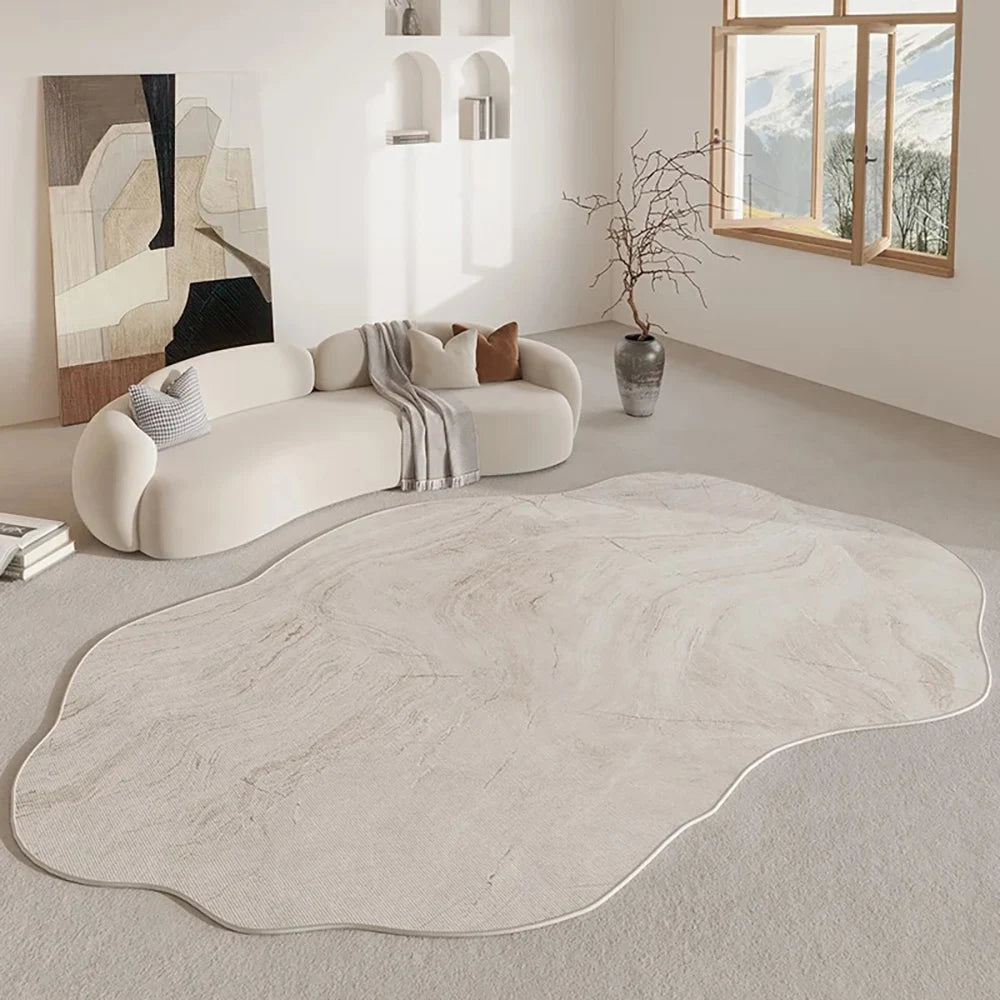 Emaa Minimalist Carpet - Stain-Resistant Living Room Rug