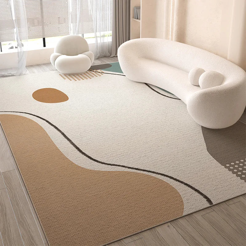 Crystal Velvet Carpet - Nordic Luxury Living Room Rug