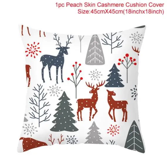 Morozac Christmas Cushion Cover 45cm - Holiday Pillow Case Decor
