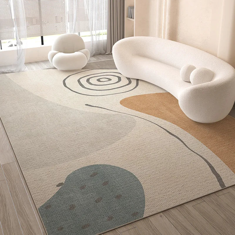 Crystal Velvet Carpet - Nordic Luxury Living Room Rug