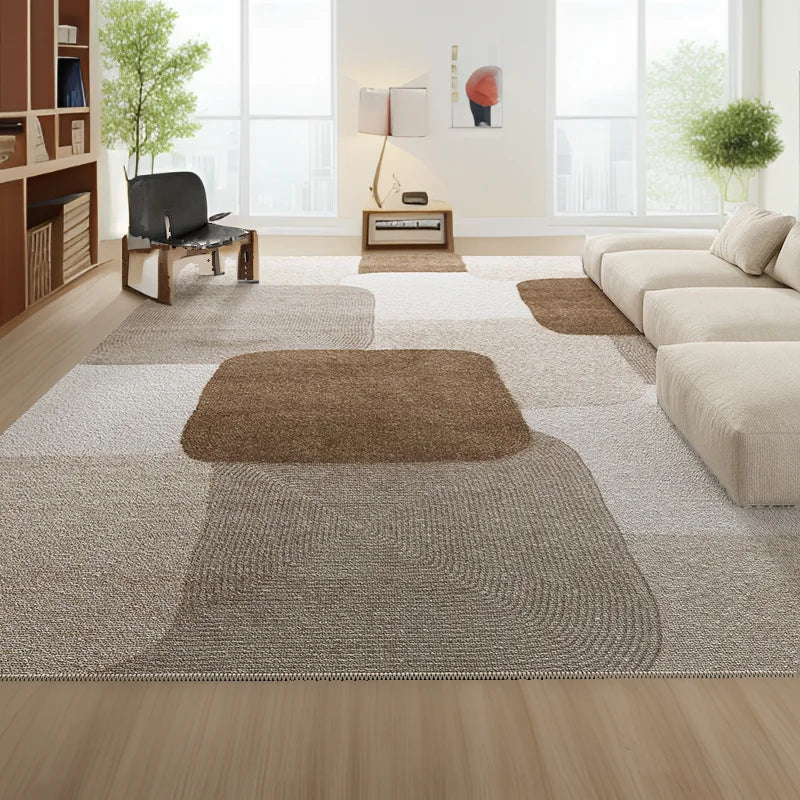 Crystal Velvet Carpet - Nordic Luxury Living Room Rug