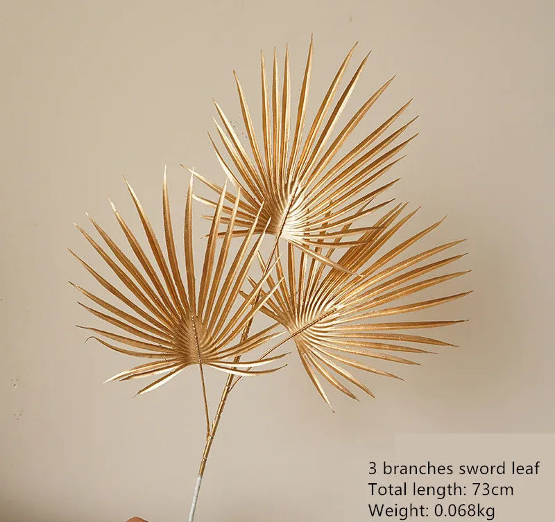 Christmas gold eucalyptus rose decorative display