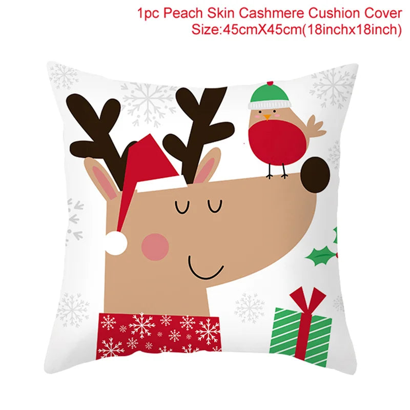 Morozac Christmas Cushion Cover 45cm - Holiday Pillow Case Decor