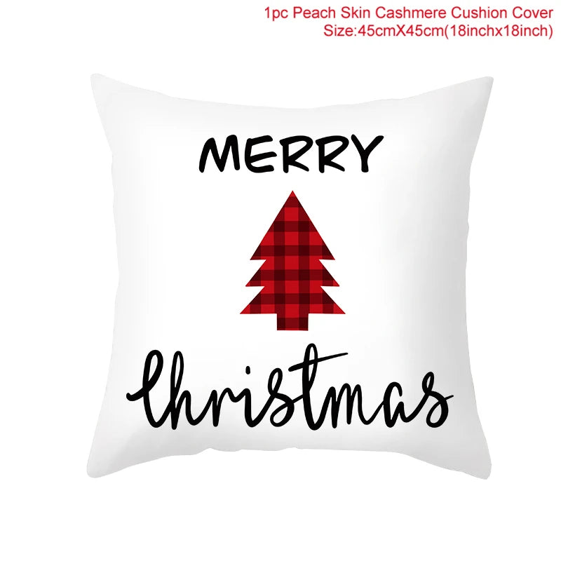 Morozac Christmas Cushion Cover 45cm - Holiday Pillow Case Decor