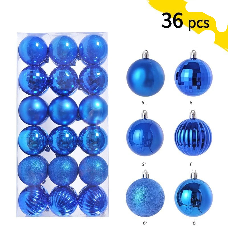 Morris Shatterproof Christmas Ball Ornaments - 30mm & 40mm Safe Holiday Tree Decorations
