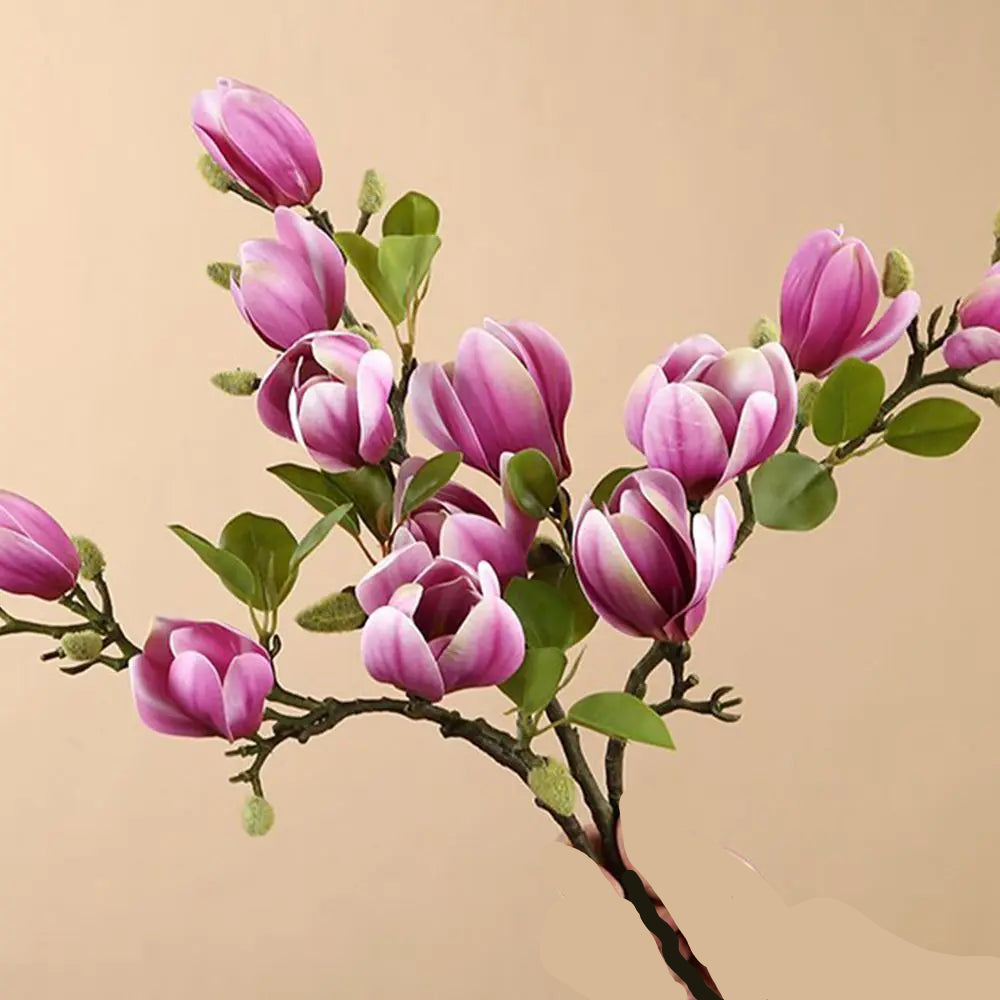 Artificial magnolia bouquet - elegant home styling