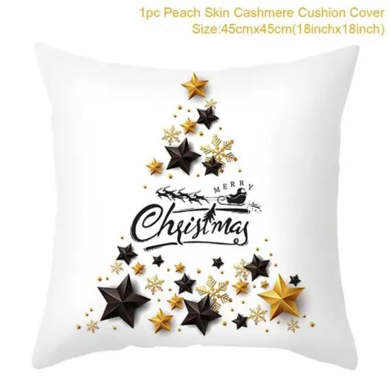 Morozac Christmas Cushion Cover 45cm - Holiday Pillow Case Decor