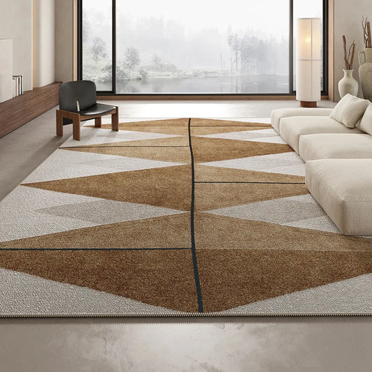 Crystal Velvet Carpet - Nordic Luxury Living Room Rug