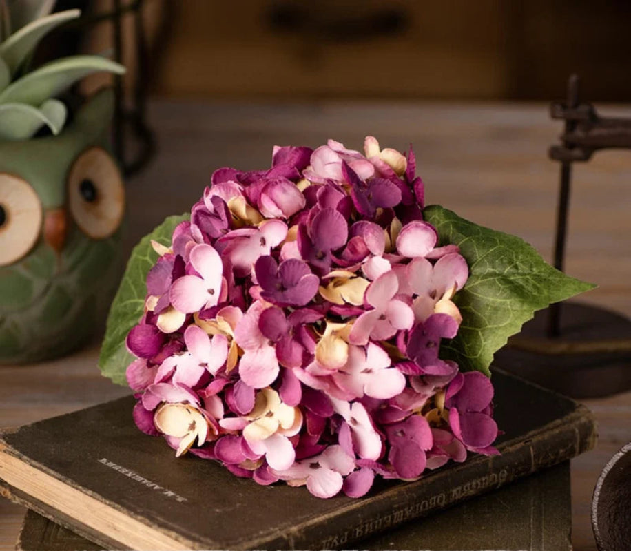 Lipsy artificial hydrangea hot pink fuchsia flower vibrant color