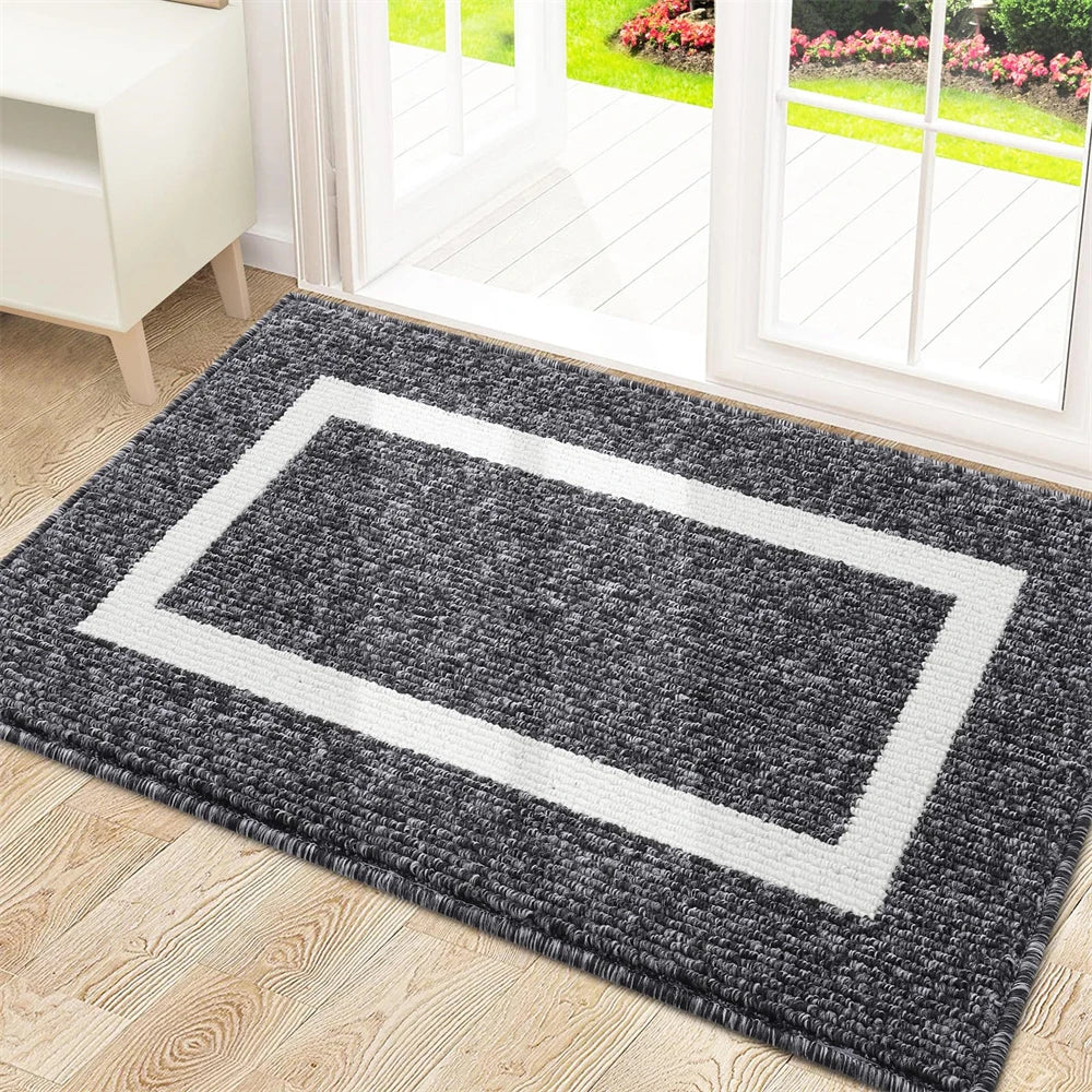 Retika Non-Slip Door Mat - Absorbent Entrance Rug for Indoor & Outdoor Use