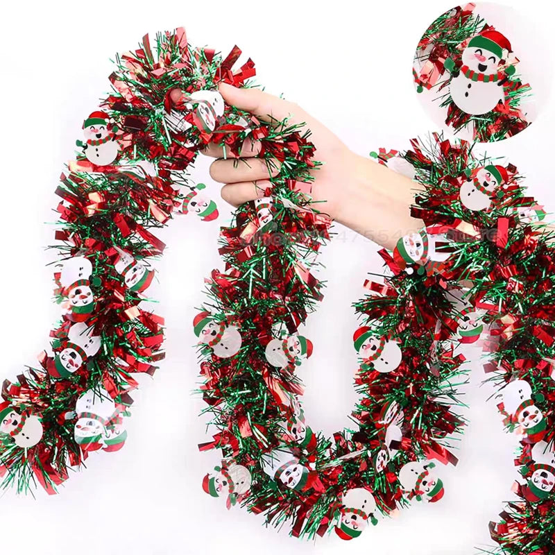 Willow Premium Tinsel Garland - Christmas New Year Party Decor (1pc/3pcs/5pcs)