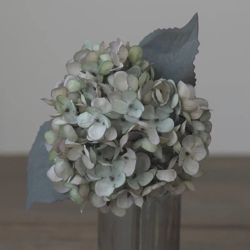 Lipsy artificial hydrangea green silver flower elegant neutral