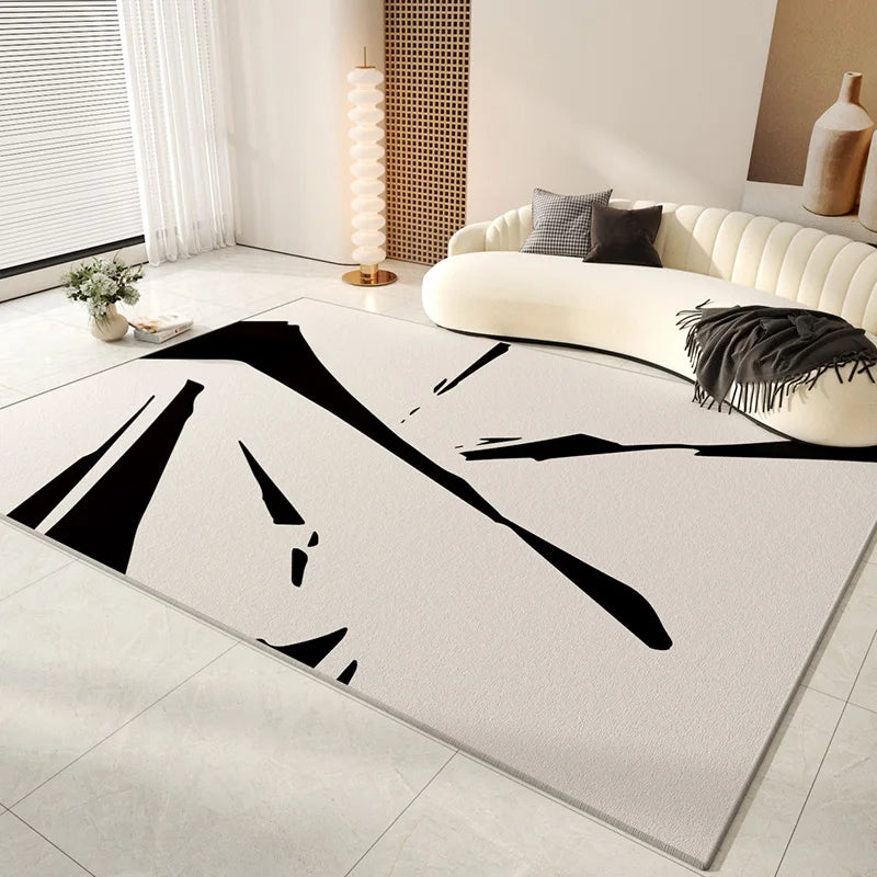 Suki Plush Area Rug - Soft Fluffy Carpet for Living Room & Bedroom