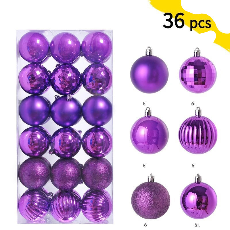 Morris Shatterproof Christmas Ball Ornaments - 30mm & 40mm Safe Holiday Tree Decorations