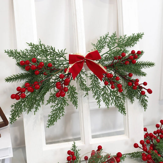 Noelle Artificial Berry Branch - Christmas Wall Decoration