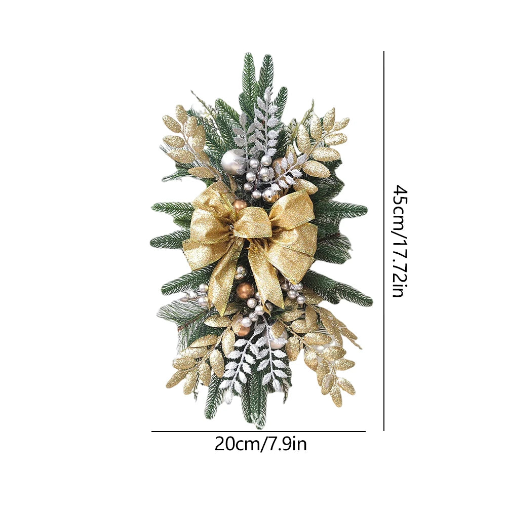 Kaira Premium Christmas Garland - Festive Holiday Door & Window Decor