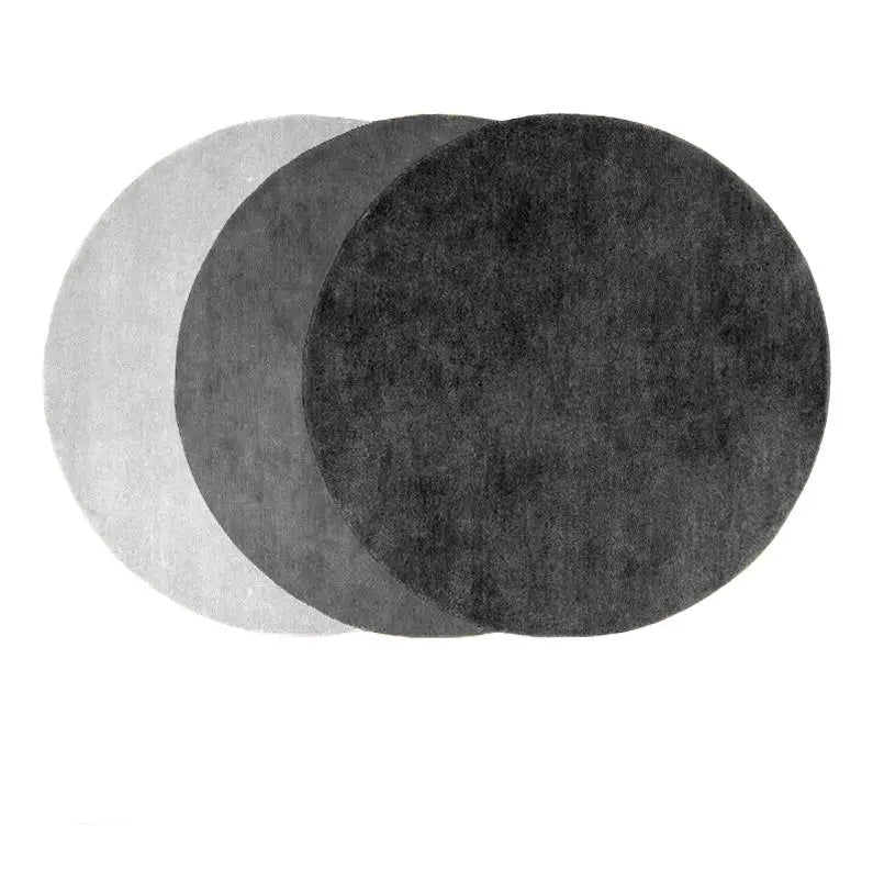 Twilight Fluffy Plush Rug - Nordic Irregular Shape Non-Slip Washable