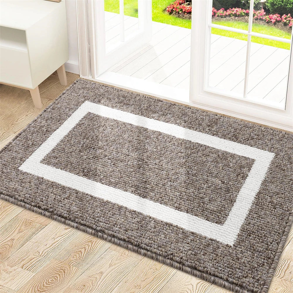 Retika Non-Slip Door Mat - Absorbent Entrance Rug for Indoor & Outdoor Use
