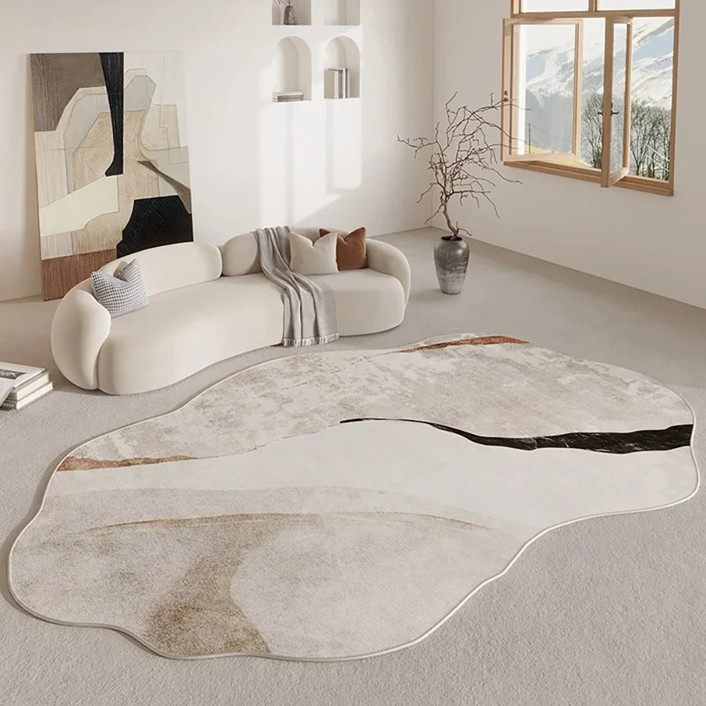 Emaa Minimalist Carpet - Stain-Resistant Living Room Rug