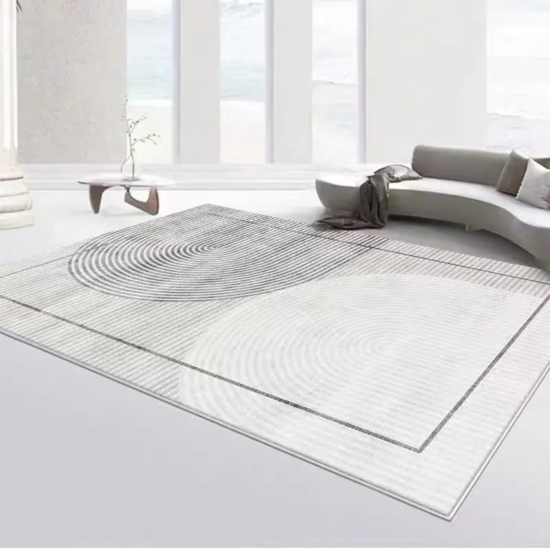 Dann Crystal Velvet Large Carpet Light Luxury Living Room Bedroom Carpet Living Room Bed Blanket Room Sofa Coffee Table Blanket