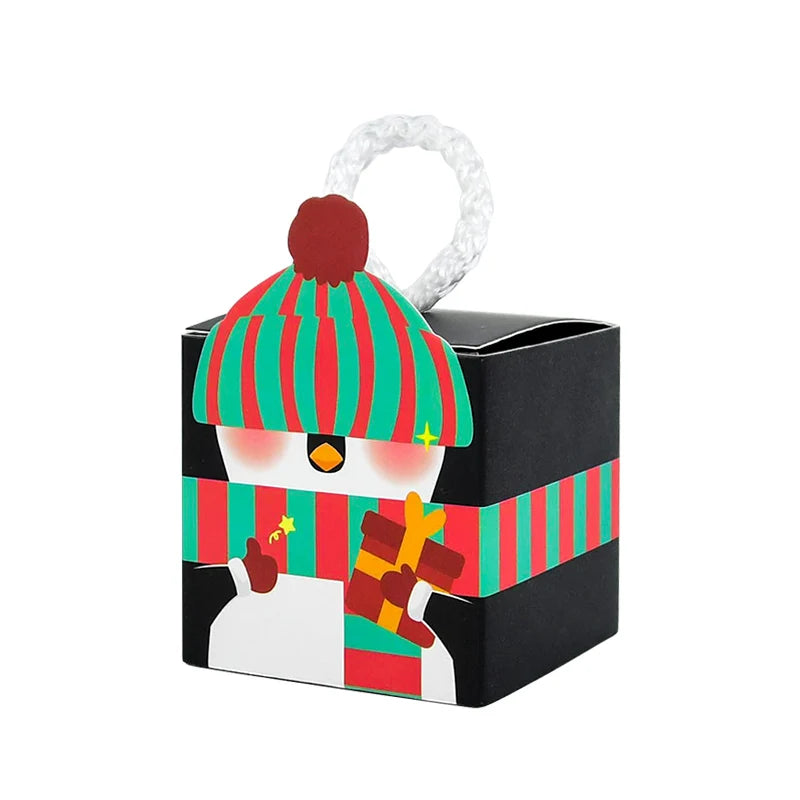 Luna Christmas Tree Gift Boxes (10pcs) - Holiday Cookie & Candy Packaging