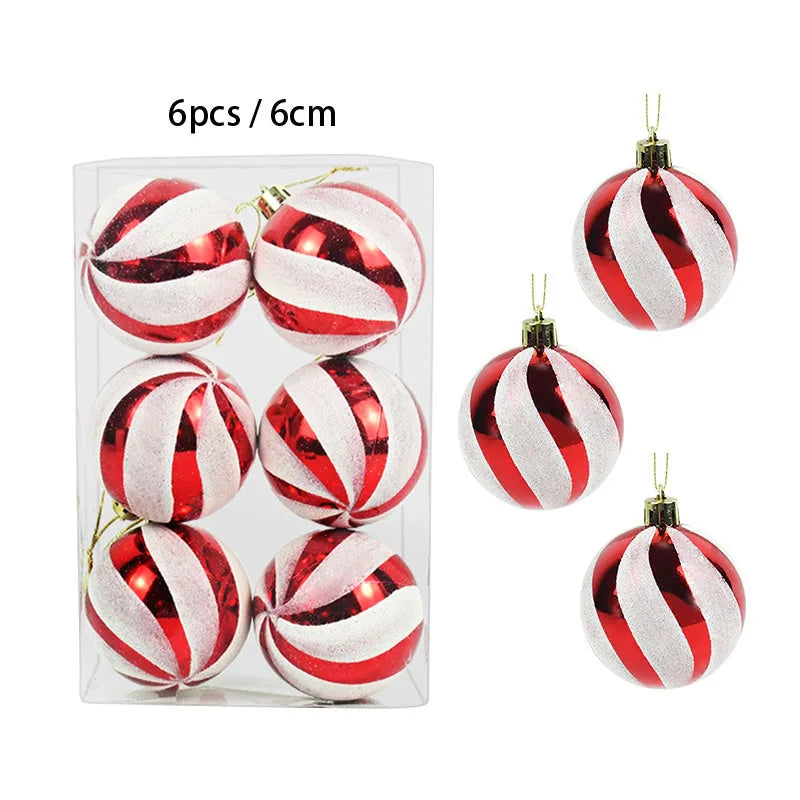 Amara 36Pcs Christmas Ball Ornaments 4cm - Shatterproof Holiday Tree Decoration Set