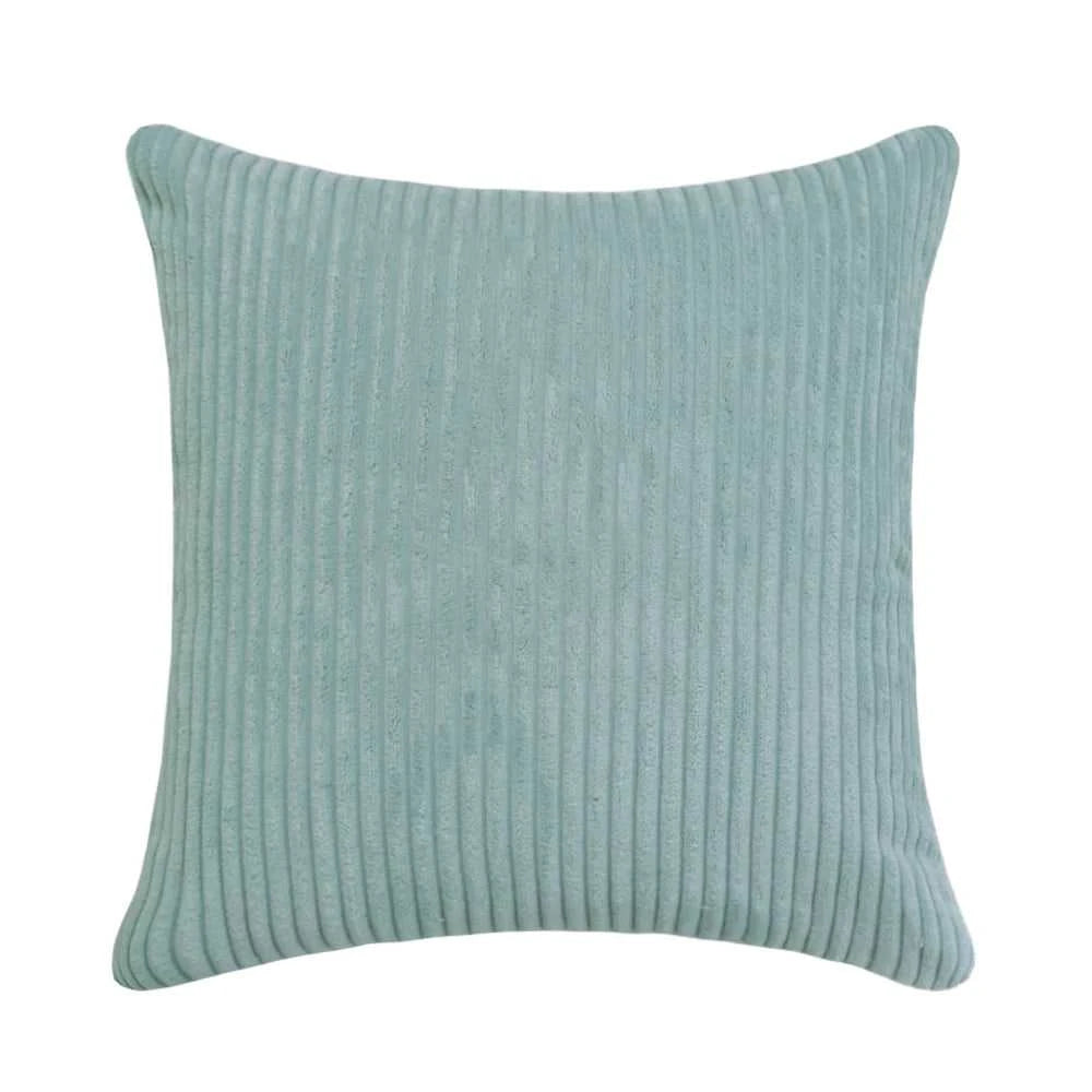 Adiva Striped Corduroy Cushion Cover - 45/50/60cm Sofa Pillow Case 14:771#Rattan;5:201336412#30X50CM Cushion Covers