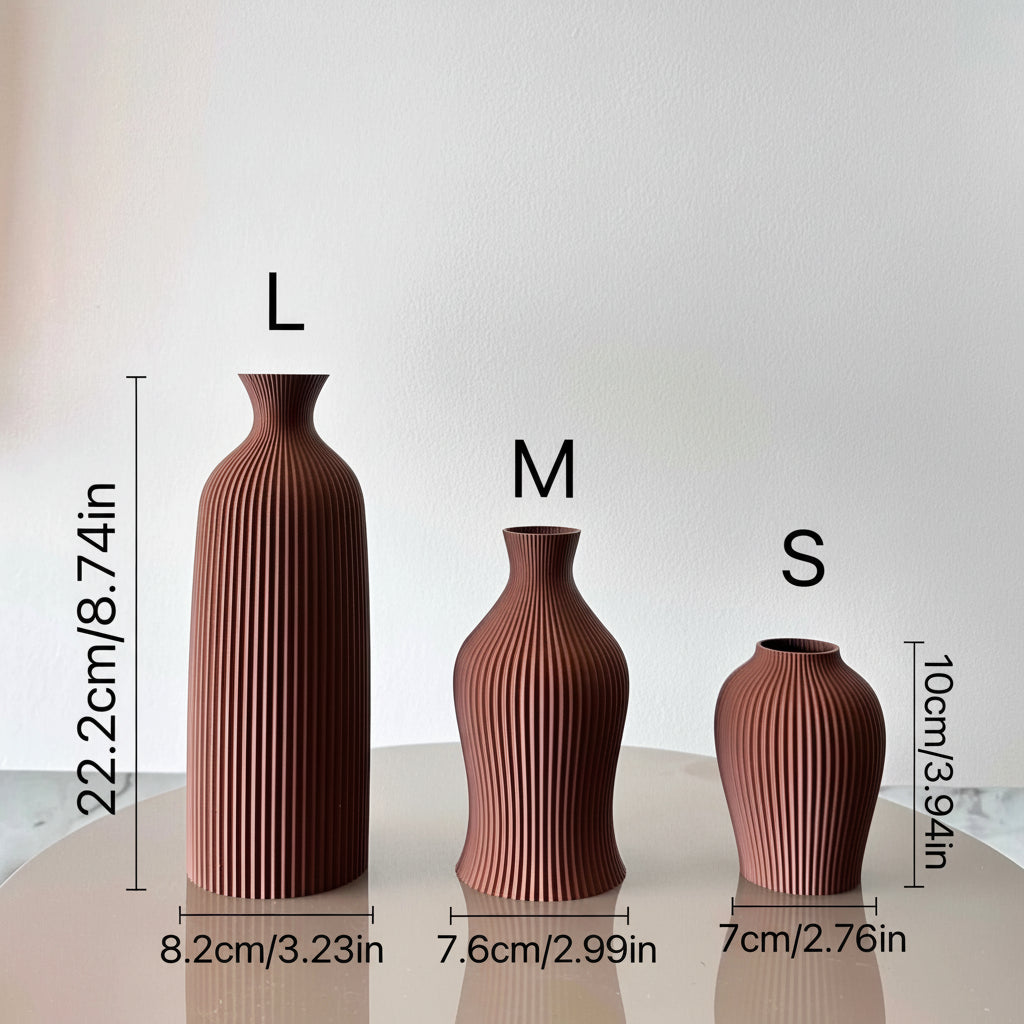 Anchor Artistic Decorative Vases Set of 3 - Elegant Dry Vase Ornaments 14:193 vase